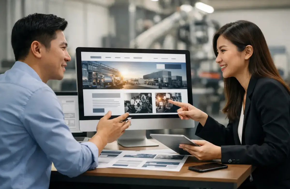 Industrial Website Redesign Strategy That Sells